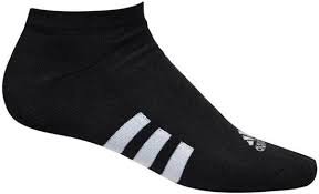 Adidas 6 paar Heren Golf Sokken kort Zwart Maat 39-43