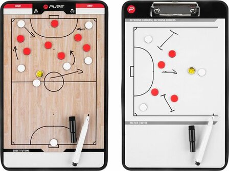 Pure2Improve Coach Board Zaalvoetbal