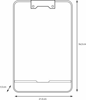 Pure2Improve Coach Board Zaalvoetbal