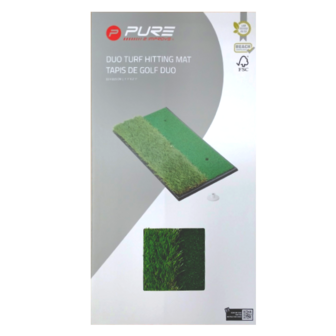 Pure2Improve Duo Turf Hitting Mat 