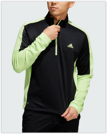 Adidas Lichtgewicht Quater Zipp Sweater Black Pullim